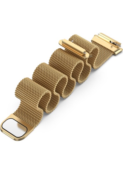 Huawei Band 7 Gold Için Milan Manyetik Saat Bandı fırsatları