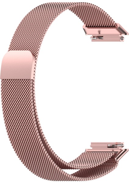 Huawei Band 7 Rose Pink Için Milan Manyetik Saat Grubu