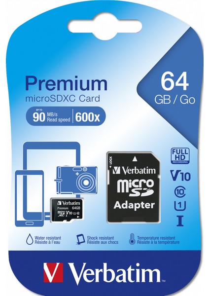 64GB Microsdxc Class 10 Hafıza Kartı