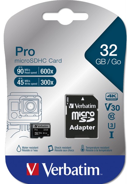 Micro Sdhc 32GB Pro Class 10 Hafıza Kartı