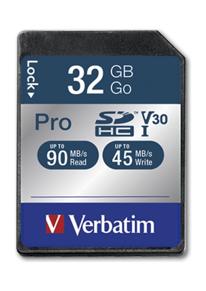 32GB Sdhc Pro U3 Hafıza Kartı