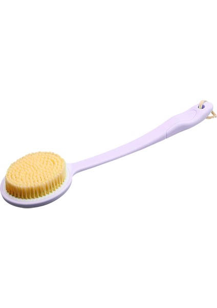 2 Ad Uzunluğunda Saplı Banyo Sürtünme Fırçası Mor