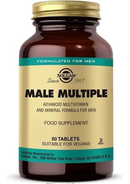 Male Multıple 60 Tablet Skt:12/2024