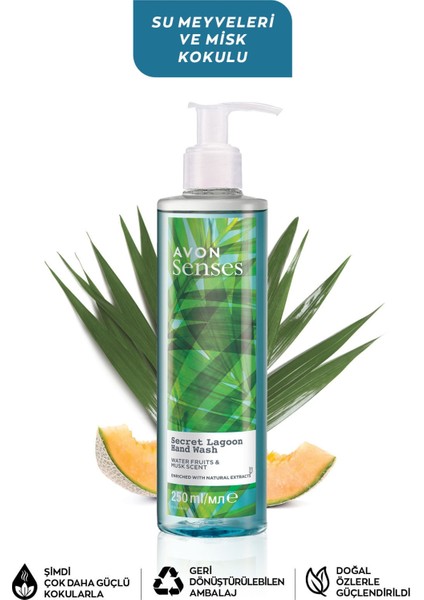 Senses Secret Lagoon Su Meyveleri ve Misk Kokulu Sıvı El Sabunu 250 Ml. fiyatları