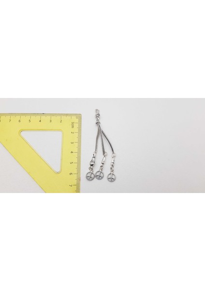 Gümüş Renkli Metal Tesbih Püskülü Model 21 fiyatları