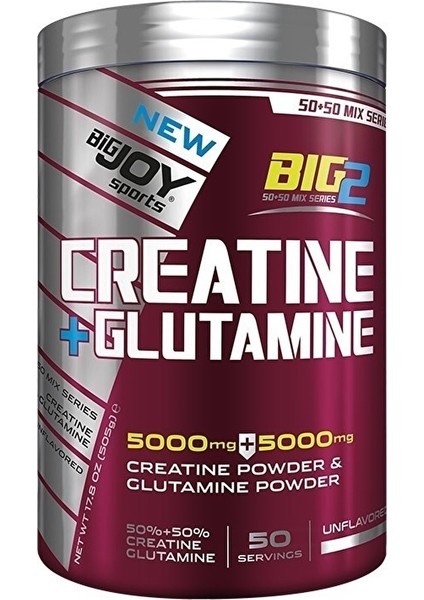 Bigjoy Sports Big Joy Big2 Creatine + Glutamine 505 gr