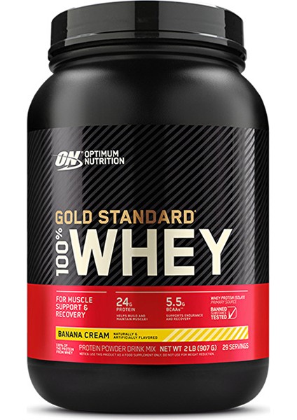 Optimum Nutrition Optimum Gold Standard Whey Protein Tozu 908 gr