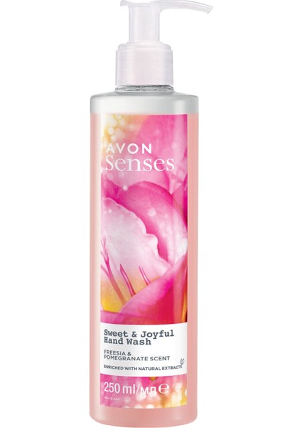 Senses Sweat & Joyful Frezya ve Nar Kokulu Sıvı El Sabunu 250 Ml.
