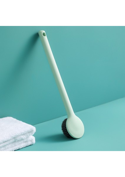 2 Ad Uzunluğunda Saplı Banyo Fırçası Nane Yeşili