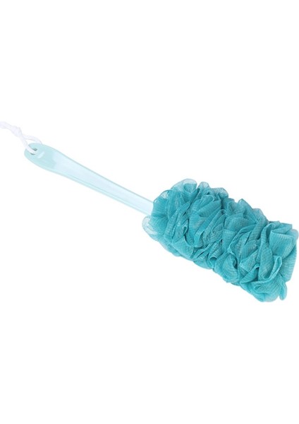 Kalın Kaymaz Uzun Saplı Banyo Fırçası Banyo Mavi