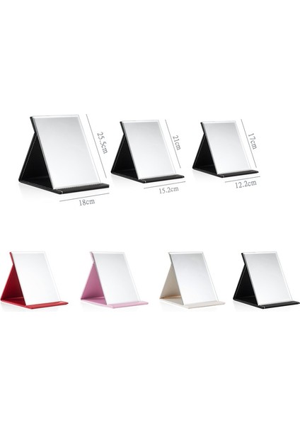 3 Adet Katlanır Makyaj Aynası, Boyut: Ekstra Büyük Beyaz(Yurt Dışından) fırsatları