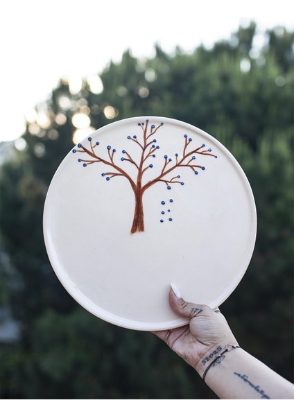 Handmade Nazar Ağacı Tabak