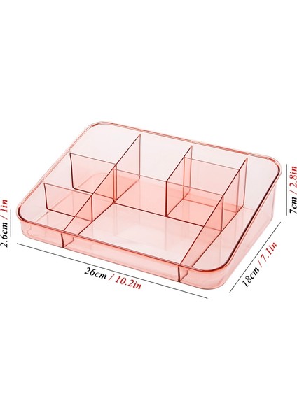 Plastik Çok Fonksiyonlu Dresser Kozmetik Shf Saklama Kutusu (Yurt Dışından)