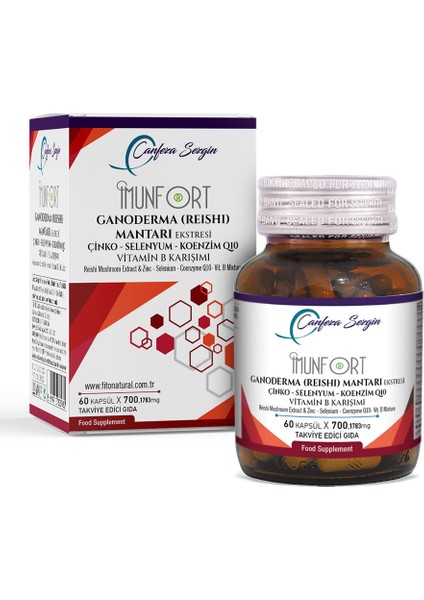 İmunfort Ganoderma (Reishi) Mantarı Ekstresi Çinko Selenyum Koenzim Q10 Vitamin B Karışımı fiyatları