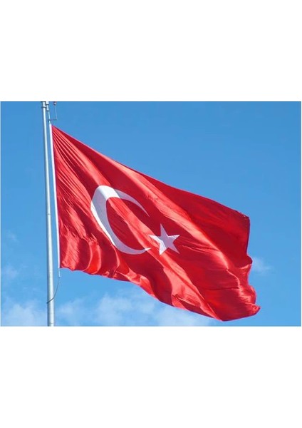 Yıldızsan Bayrak 10X15 Metre Alpaka Kumaş Türk Bayrağı