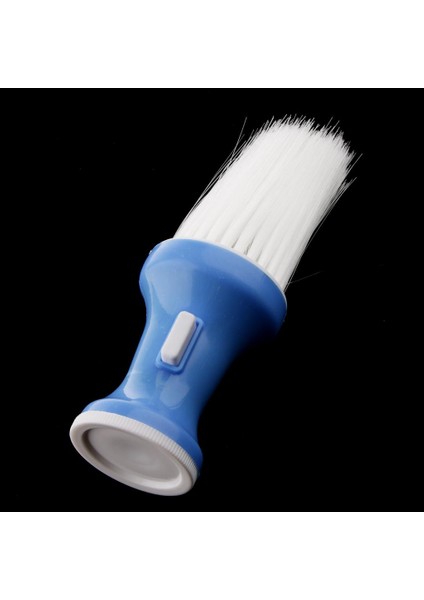 Yumuşak Salon Boyun Saç Kesim Toz Temizleme Fırçası Toz Kabı Mavi modelleri
