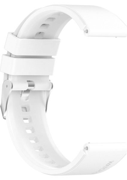 Huawei İçin Silikon İzle Band Gt Gt 3 Pro 43 mm. 20 mm. Beyaz (Yurt Dışından)
