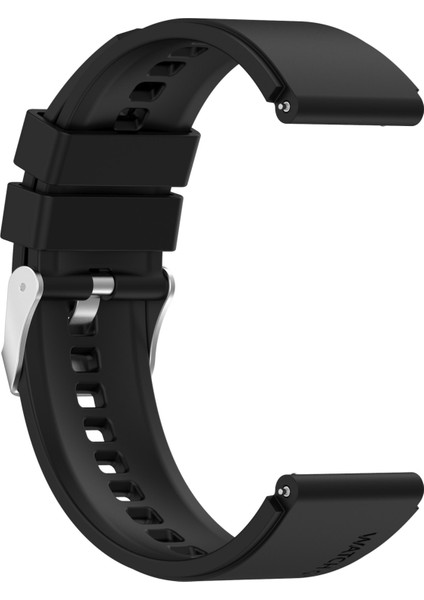 Huawei İçin Silikon Saat Bandı Gt Gt 3 Pro 46 mm. 22 mm. Siyah (Yurt Dışından)