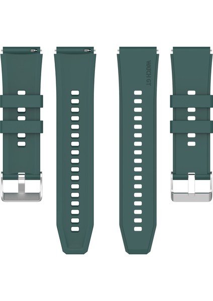 Huawei İçin Silikon İzle Band Gt Gt 3 Pro 46 mm. 22 mm. Koyu Yeşil (Yurt Dışından)