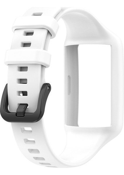Huawei Bandı 7 Beyaz İçin Silikon İzle Band (Yurt Dışından)