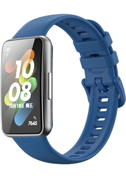 Huawei Bandı 7 / Honor Bandı 7 Sapphire Mavi İçin Silikon İzle Band (Yurt Dışından)