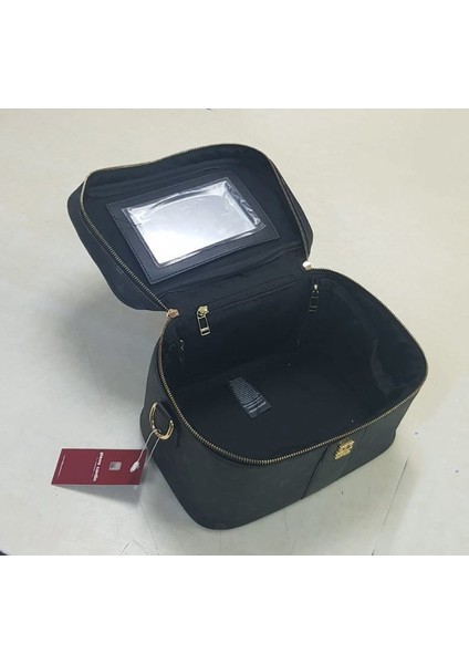 Pierre Cardin Deri Makyaj Çantası Siyah fiyatları