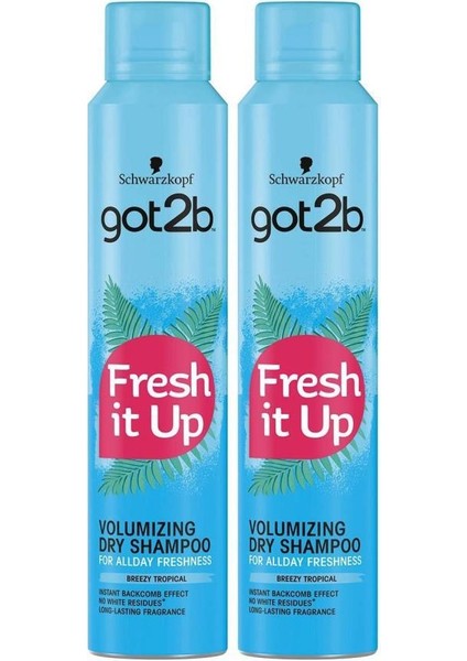 Fresh It Up Ipeksi Doku Köpük Kuru Şampuan x 2 Adet