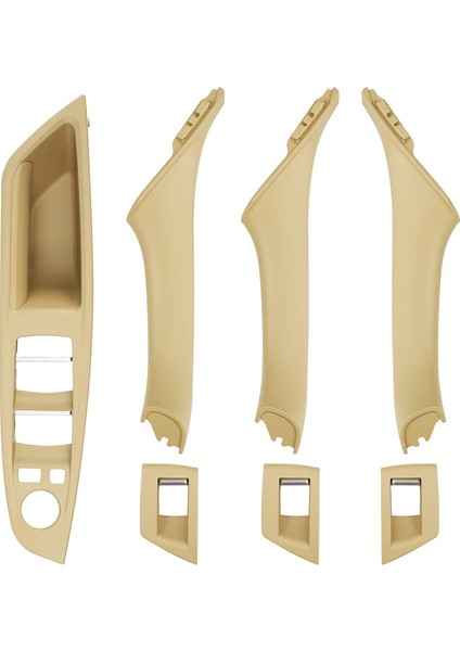 Bmw F10 Bej Iç Kapı Kolu Tutamağı Set 7 Parça 51417225875