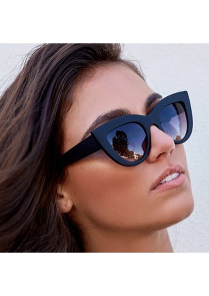 Kedi Göz Aynalı Metal Çerçeve UV400 Kadınlar Için Güneş Gözlüğü Style 4 (Yurt Dışından) fiyatları