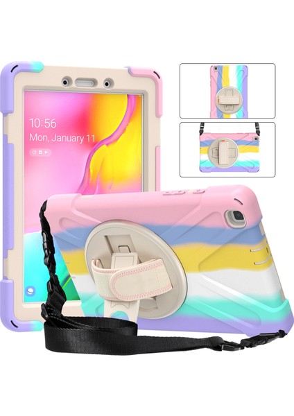 Samsung Galaxy Tab İçin A 8.0 (2019) T290 / T295 Case Pembe (Yurt Dışından)