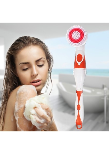 Ekrik Su Geçirmez Banyo Temizleme Büyücü Fırça Turuncu (Yurt Dışından)