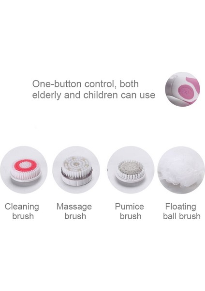 Ekrik Su Geçirmez Banyo Temizleme Büyücü Fırça Pembe (Yurt Dışından) modelleri