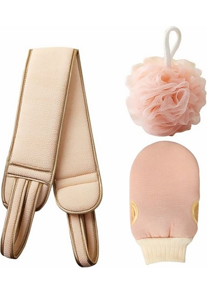 3 Set Sürtünme Eseri Geri Çekme Banyosu Top Banyosu Çekme Açık Pembe (Yurt Dışından)