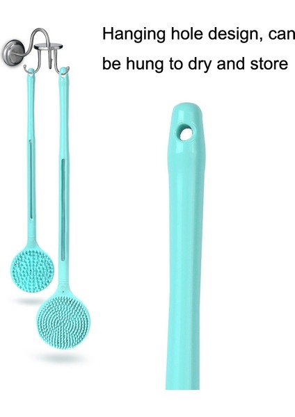 Silikon Büyücü Uzun Saplı Banyo Fırçası Pembe (Yurt Dışından) fırsatları