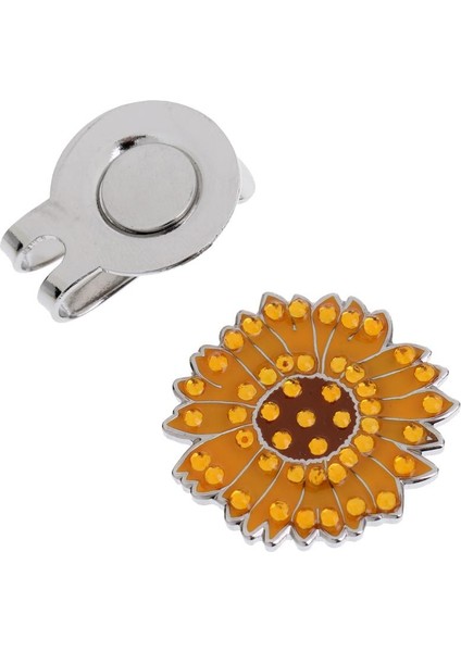 Yeni Çeşitli Desenler Golf Topu Marker ve Manyetik Şapka Klip - Golfçü Güneş Çiçeği (Yurt Dışından) modelleri