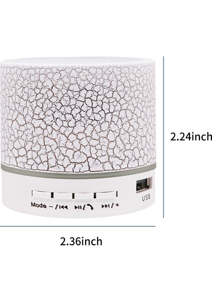 Mini 7 Renkli Kablosuz Bt Hoparlör (Yurt Dışından)