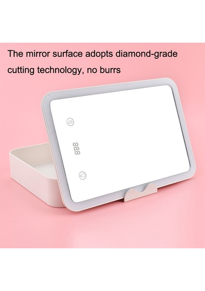 FD001 LED Karartma Makyajı Aynası Beyaz (Yurt Dışından)