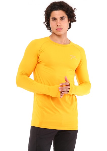 Uzun Kollu T-Shirt Ignıs Oranj modelleri