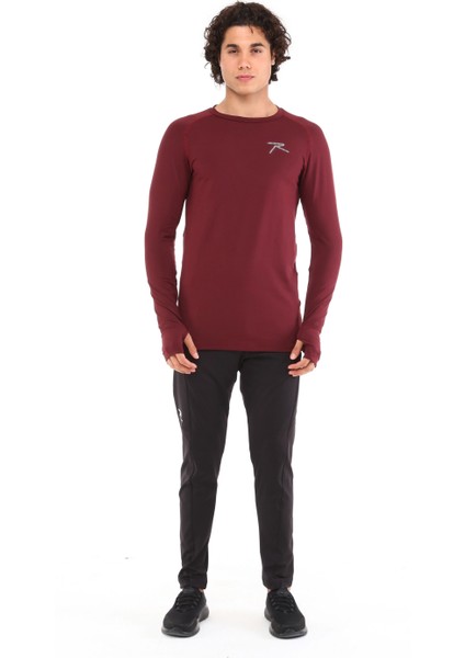 Uzun Kollu T-Shirt Ignıs Bordo indirimleri