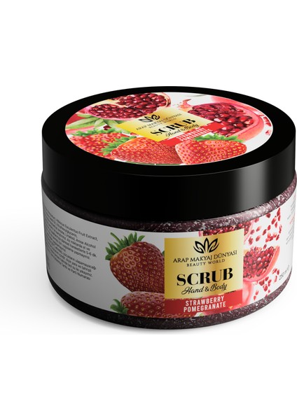 Scrub - Çilek ve Nar El & Vücut Peeling 250GR