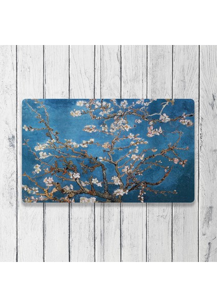 Van Gogh Badem Ağacı Dijital Baskılı 50X70CM Dekoratif Çok Amaçlı Iç ve Dış Kapı Paspası