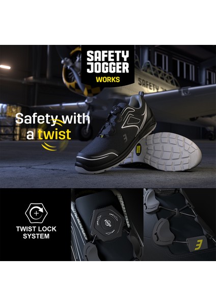 Cador S3 Tls Esd Src Iş Güvenlik Ayakkabısı