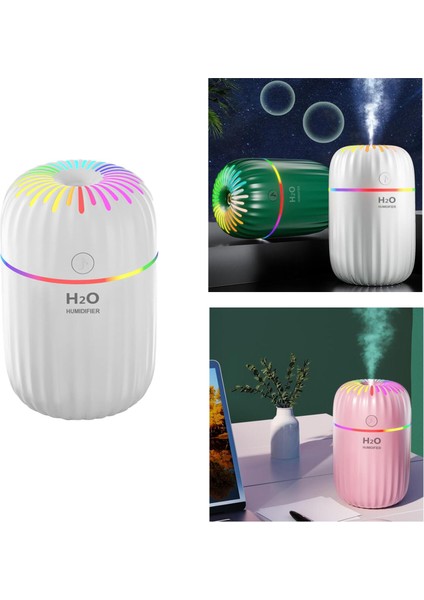 Ultrasonik Hava Nemlendiricisi Gece Işık Difüzör USB Yatak Odası Otel Mutfak Beyaz (Yurt Dışından) indirimleri