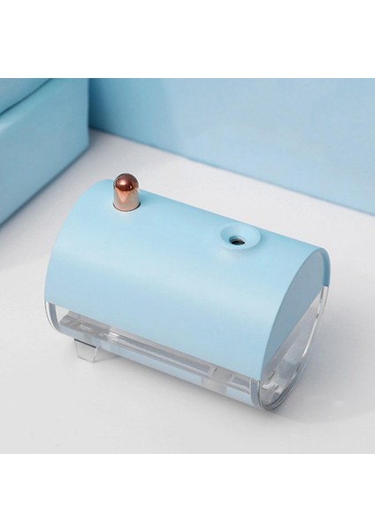 Ultrasonik Hava Nemlendiricisi 250ML Esansiyel Yağ Aromaterapi Difüzör LED Lamba Mavisi (Yurt Dışından) fiyatları