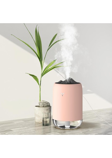 260ML Ev Araba Su Nemlendirici Romantik Yumuşak Işık USB Aromaterapi Makinesi Pembe (Yurt Dışından) fiyatları