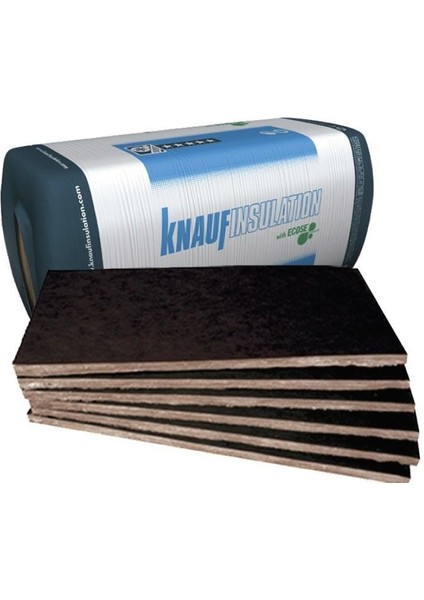 Knauf Akustik Taşyünü Levha 5 cm Yanmaz 60X120 cm