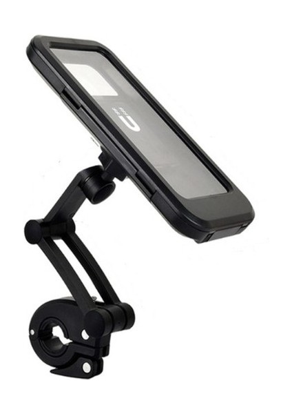 Su Geçirmez Mıknatıslı Motorsiklet Telefon Tutucu + Gidon Bağlantısı