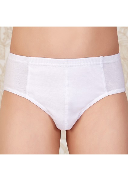 1550 Çocuk Kom Slip - Beyaz - 6-7 Yaş