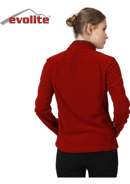 Fuga Bayan Mikro Polar Sweater - Bordo