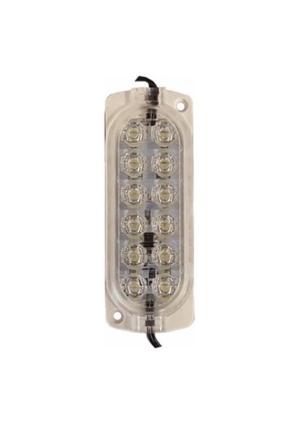 12 Volt 12 Ledli 2.4 Watt Animasyonlu Çakar Modül Beyaz